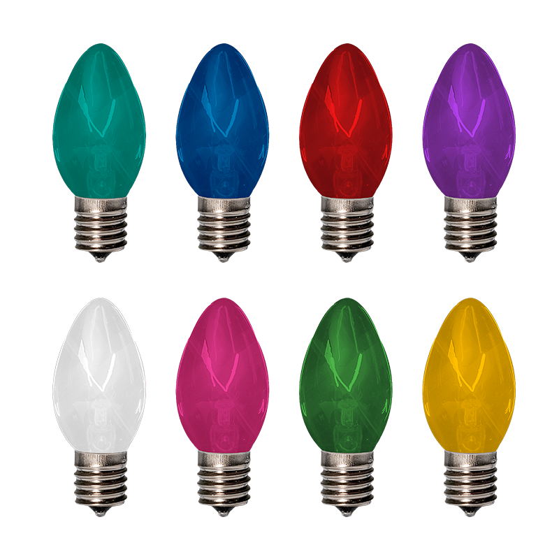 C9 Incandescent Bulbs