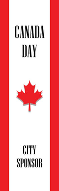 Canada Day Single Vinyl Banner Dekra-Lite