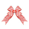 Candy Cane Structural Bow 18