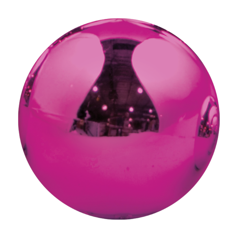 Dekra-Lite Large Cerise Shiny Shatterproof Ornament