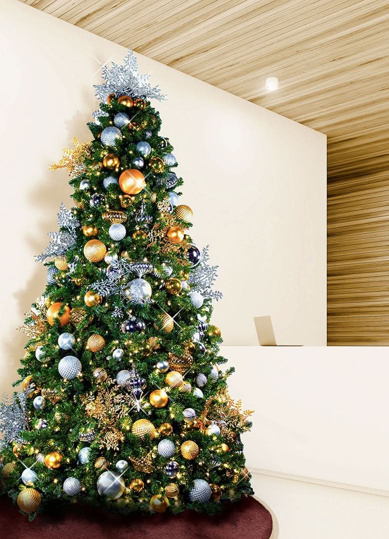 Christmas Elegance Pre-Decorated Trees Christmas Elegance Pre-Decorated Trees