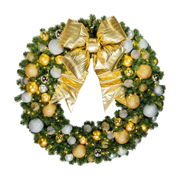 Elegant Pre-Decorated Wreaths