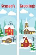 Christmas Town Double Vinyl Banner Set Dekra-Lite