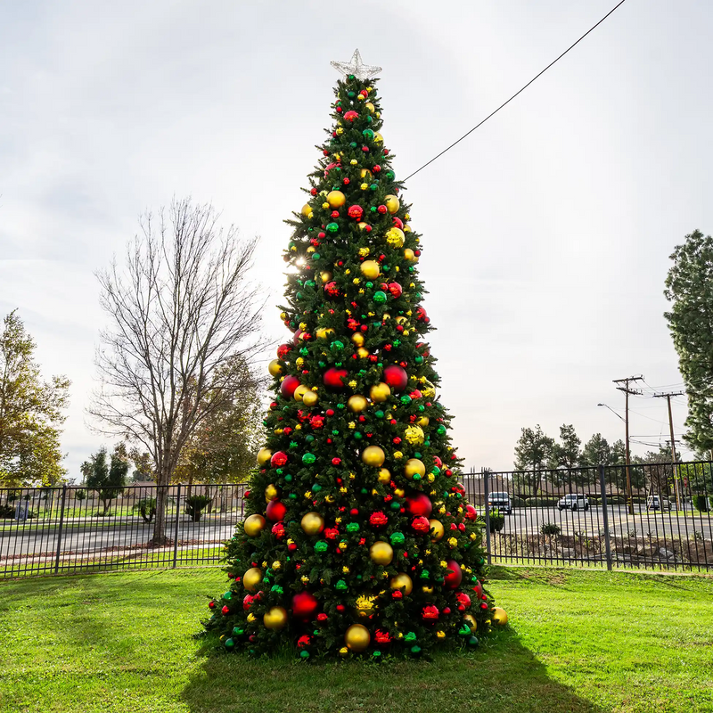Classic Christmas Pre-Decorated Trees