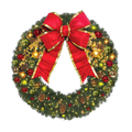 Classic Christmas Pre-Decorated Wreaths
