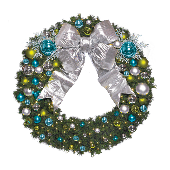 Dekra-Lite Coastal Christmas Pre-Decorated Wreath