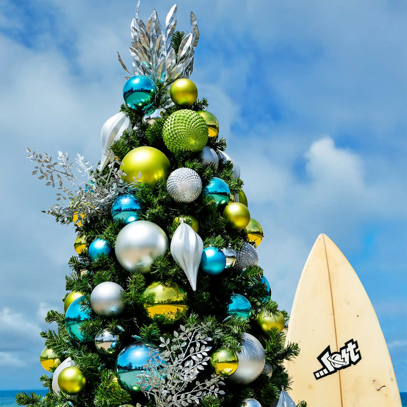 Coastal Christmas Pre-Decorated Trees