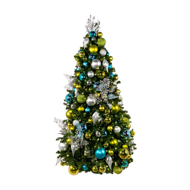 Coastal Christmas Pre-Decorated Trees