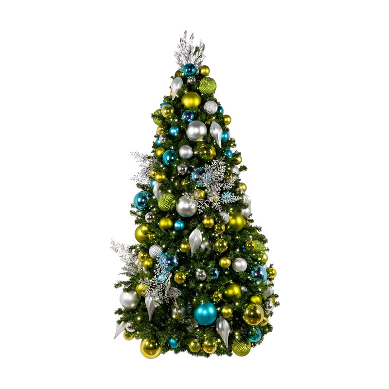 Coastal Christmas Pre-Decorated Trees