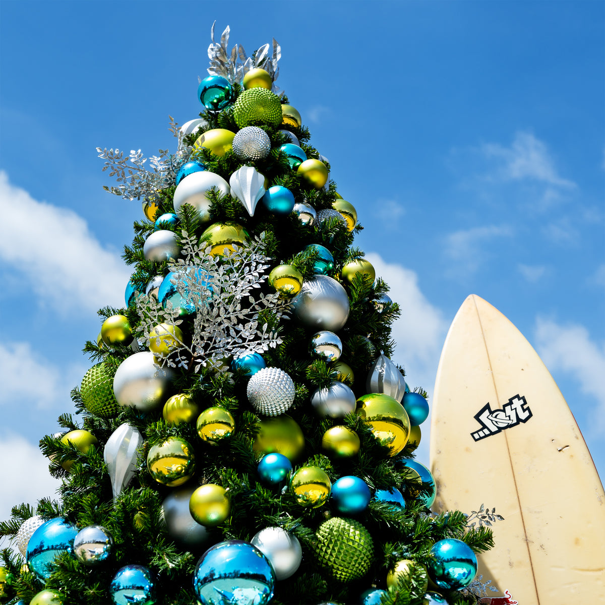 Coastal Christmas Pre-Decorated Trees