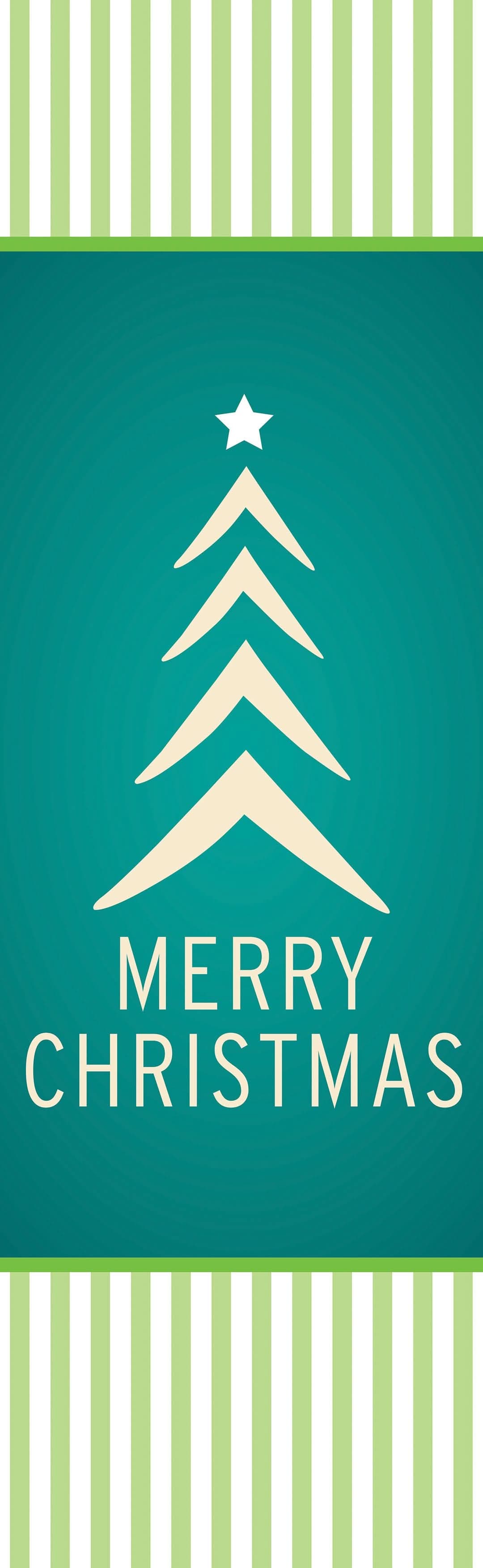 Contemporary Tree Single Vinyl Banner