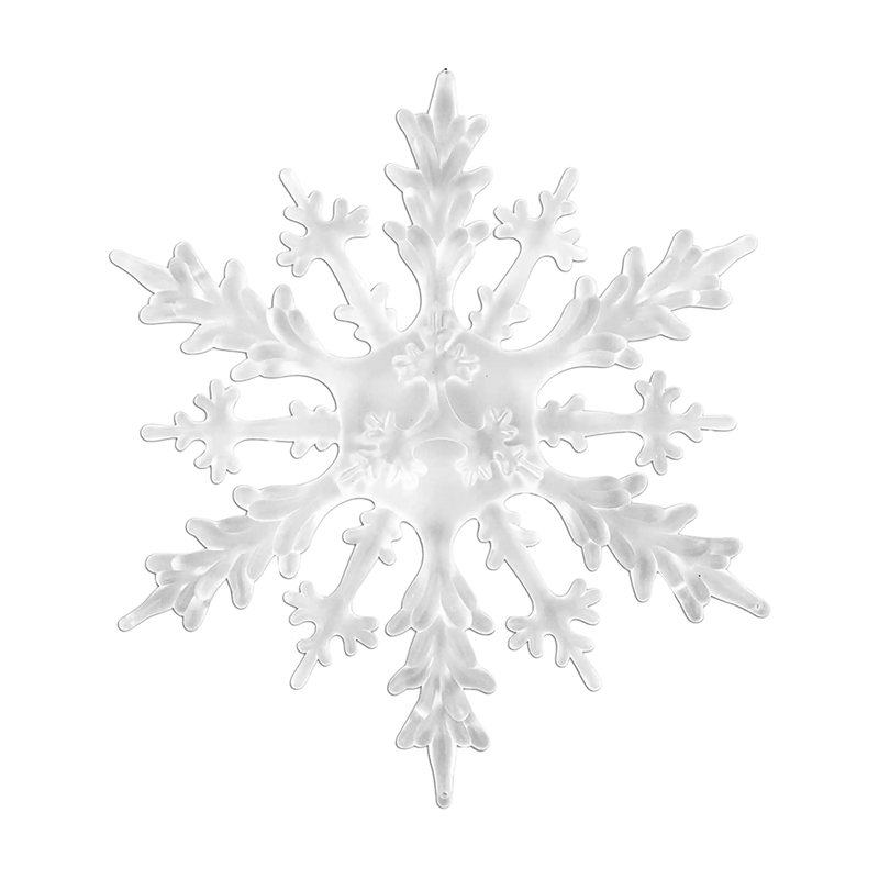 Crystal Snow Acrylic Snowflake