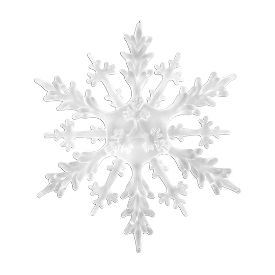 Crystal Snow Acrylic Snowflake
