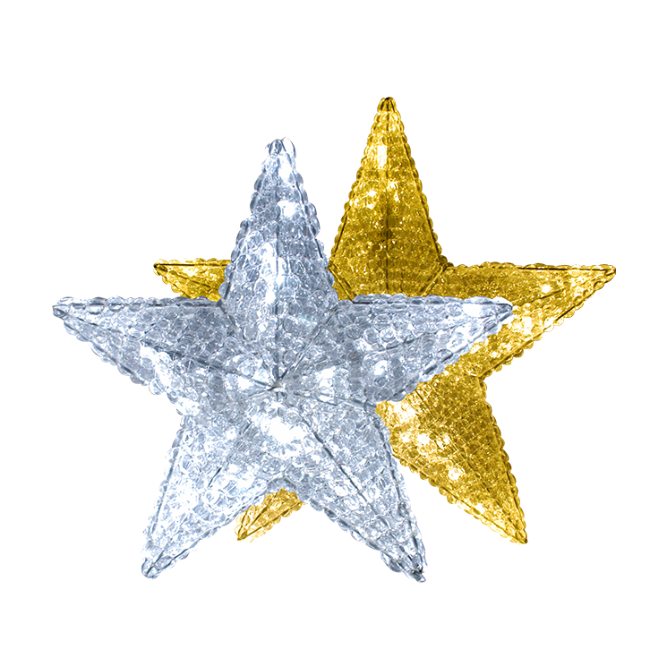 Crystal Star Tree Toppers