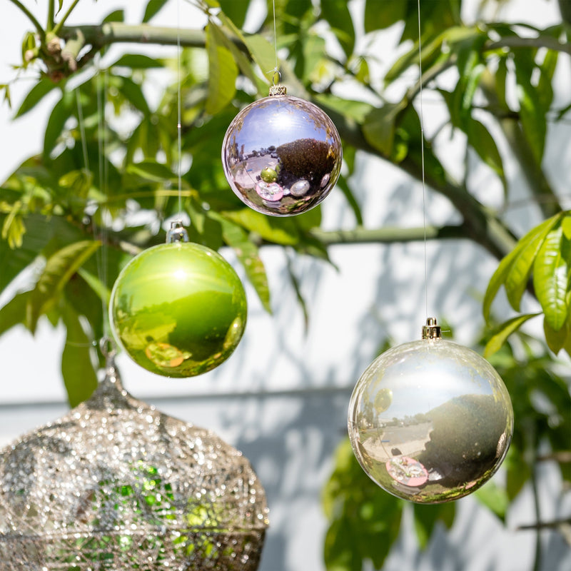 Small Shiny Shatterproof Ornaments