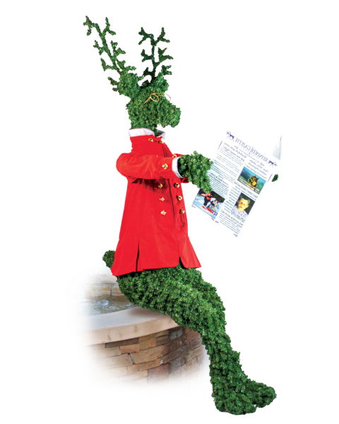 Sitting Deer Greeter