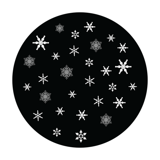 Glass Gobo - Delicate Snowfall
