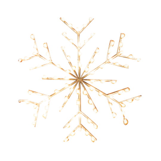 Deluxe Ice Snowflake LED Pole Mounts