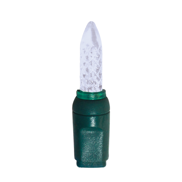Dekra-Lite Cool White Faceted M6 LED Mini Lights