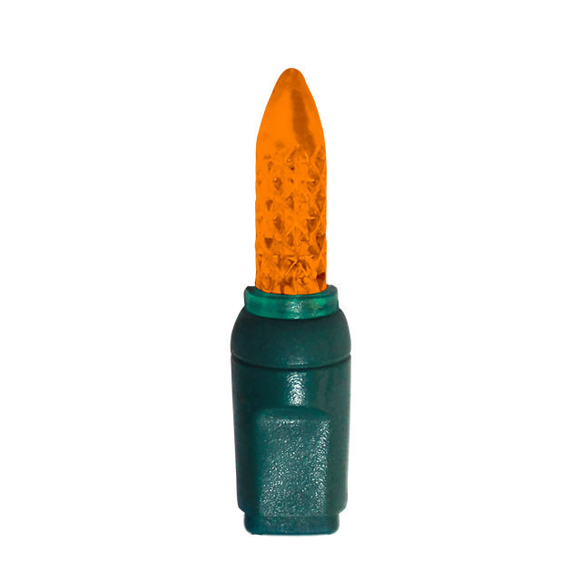 Dekra-Lite Orange Faceted M6 LED Mini Lights