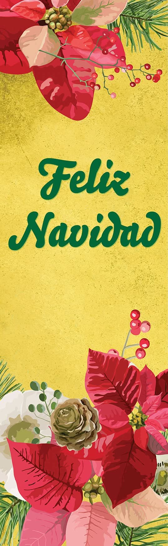 Flor de Noche Buena Single Vinyl Banner