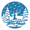 Reindeer Gobo Dekra-Lite