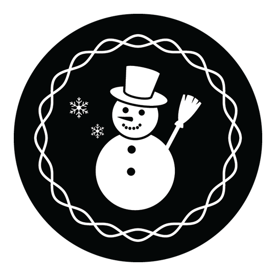 Snowman Gobo