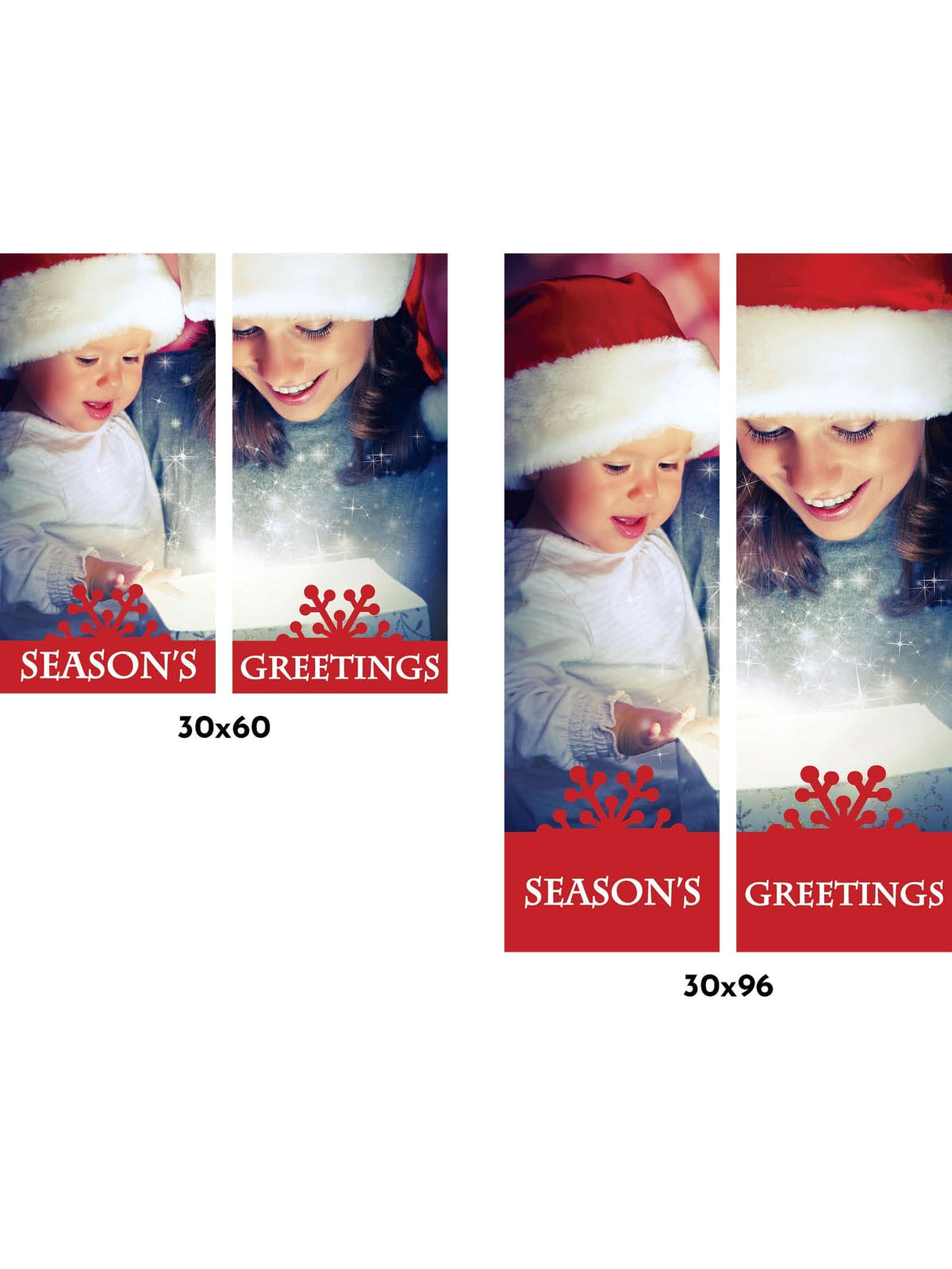 Gift Box Magic Double Vinyl Banner Set