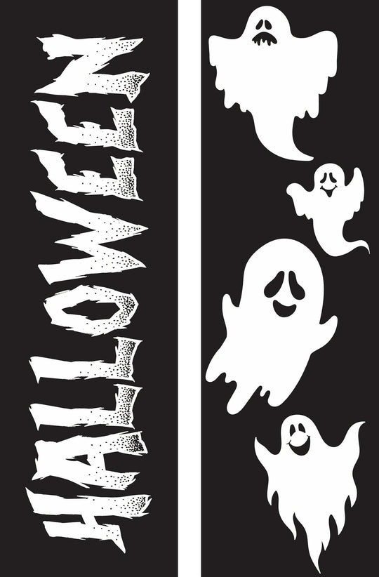 Halloween Ghost Vinyl Banners