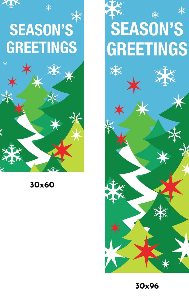 Happy Forest Single Vinyl Banner