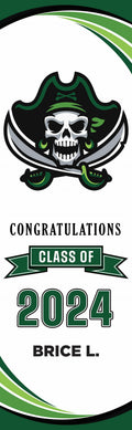 High School Graduation Circular Single Vinyl Banner Dekra-Lite