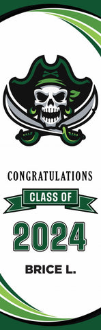 High School Graduation Circular Single Vinyl Banner – Dekra-Lite
