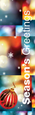 Holiday Glow Single Vinyl Banner Dekra-Lite