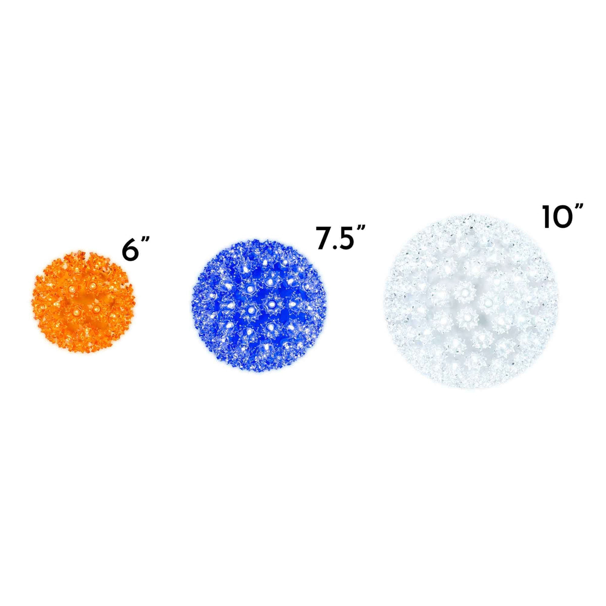 Illuminated LED Spheres