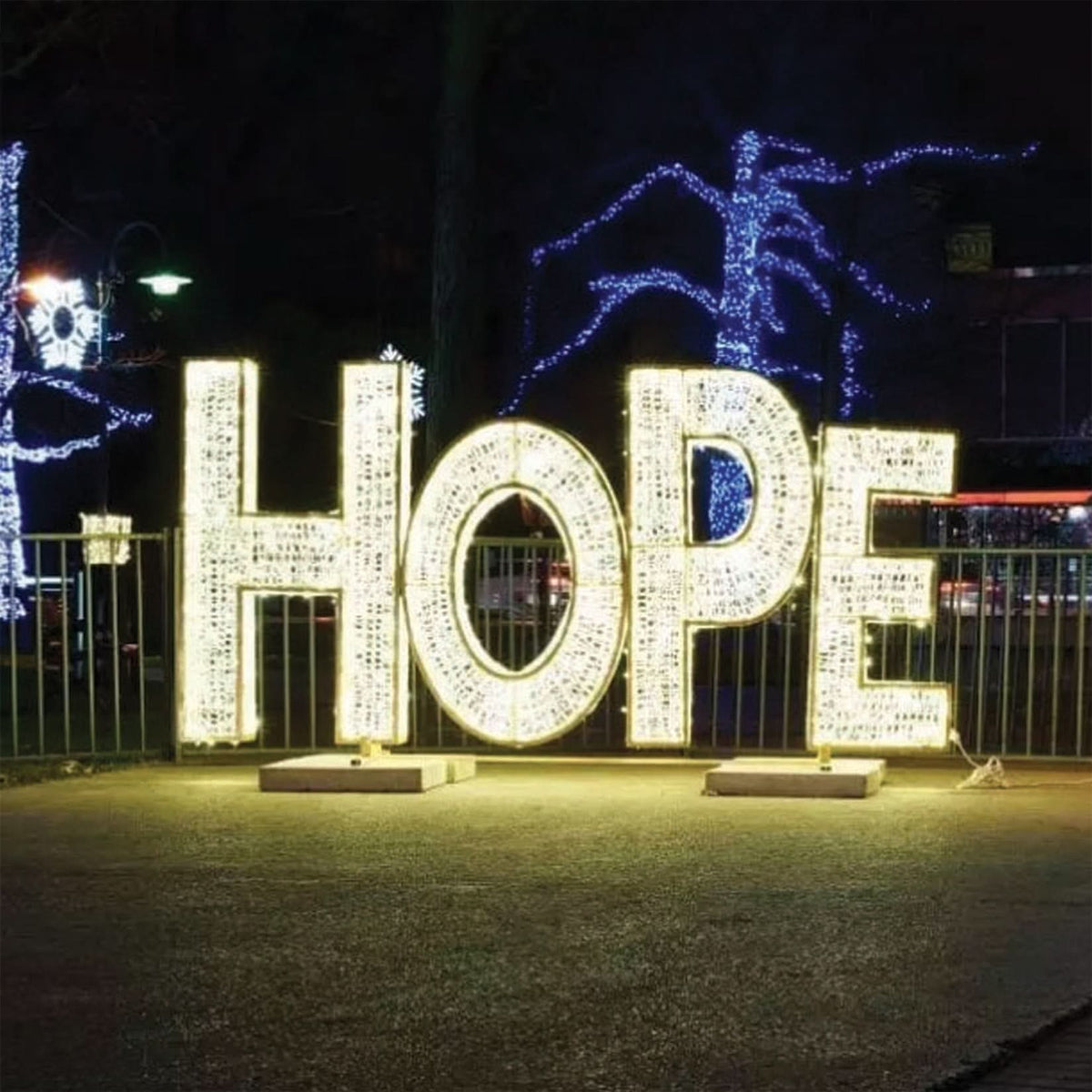 Hope Display Illuminated Moa Letters - HOPE – Dekra-Lite