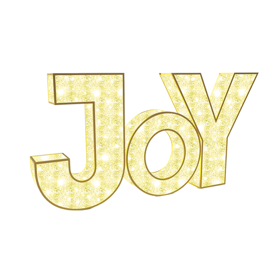 Illuminated Moa Letters - JOY