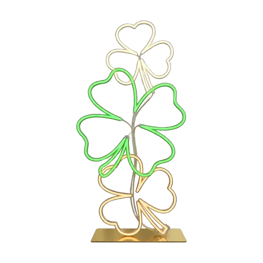 Illuminated Shamrock Stack