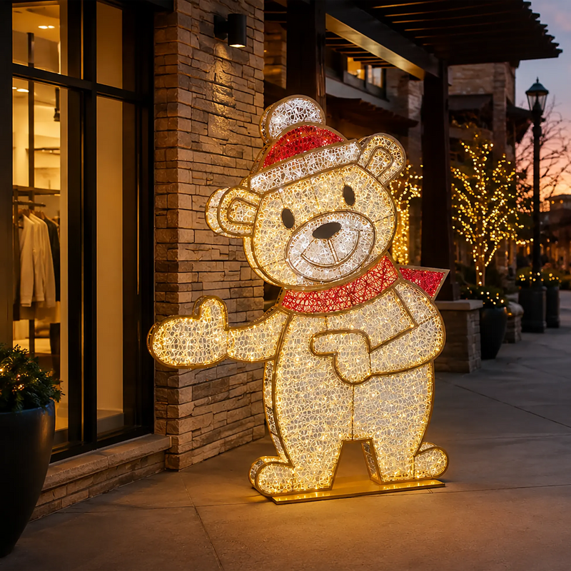 Kilkenny Illuminated Santa Bear