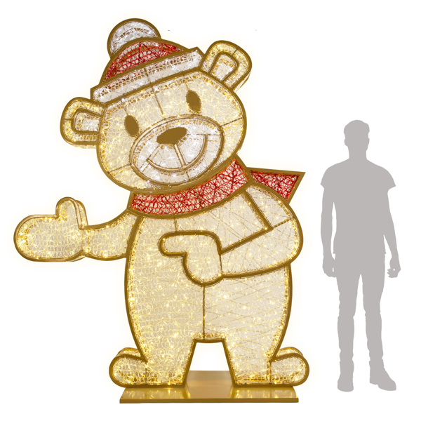 Kilkenny Illuminated Santa Bear