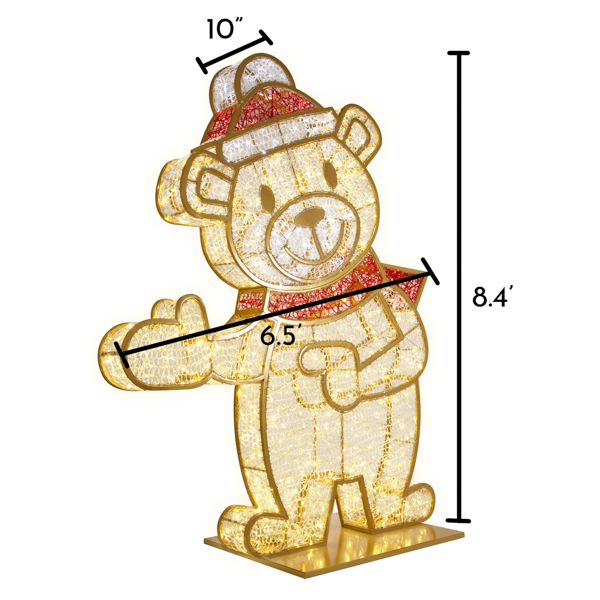 Kilkenny Illuminated Santa Bear