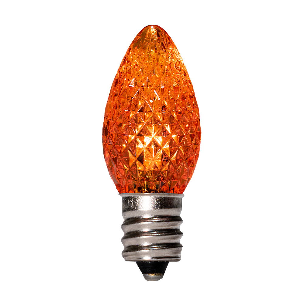 Dekra-Lite C7 Orange Faceted Light