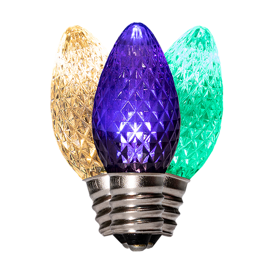 LED C7 Faceted Bulbs