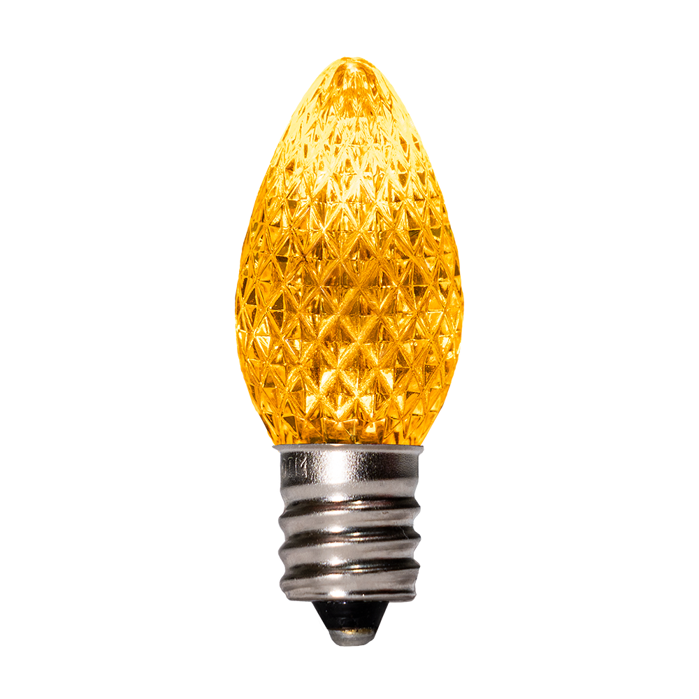 Dekra-Lite C7 Yellow Faceted Light