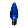 Dekra-Lite C9 Blue Faceted Light