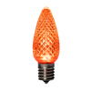 Dekra-Lite C9 Orange Faceted Light