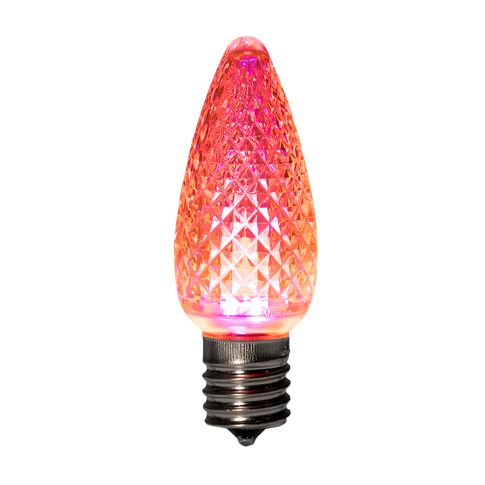 Dekra-Lite C9 Pink Faceted Light