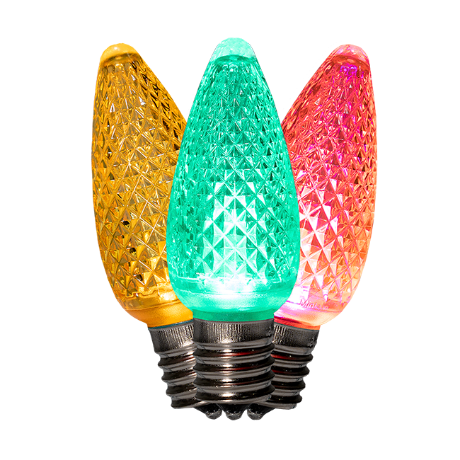 LED C9 Faceted Bulbs