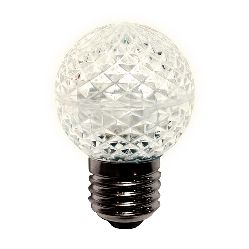 LED G50 Faceted Bulb