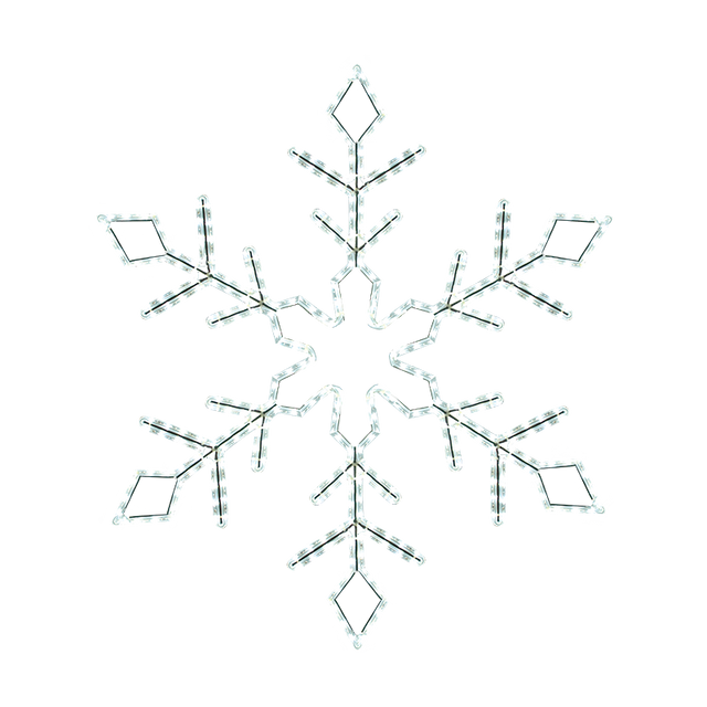 Dekra-Lite 24" LED Ropelight Branch Snowflake