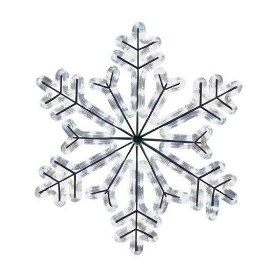 LED Ropelight Crystal Snowflake